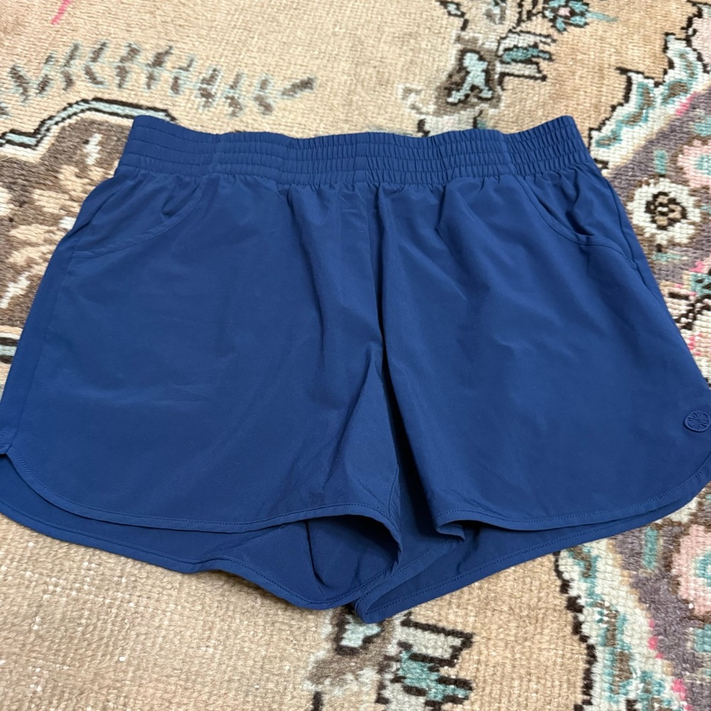 Lilly Pulitzer Deep Blue Athletic Shorts